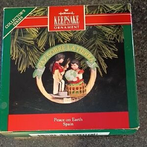 Hallmark Keepsake Ornament - Peaceful Scene with Guitar